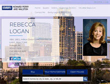 Tablet Screenshot of beckylogan.com